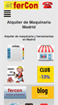 Mobile Screenshot of fercon.net